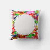 Photo frame transparent background クッション (裏面)