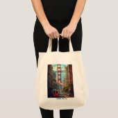 Photo Gallery Cotton Tote Bag - Multicolor Collage トートバッグ (正面(商品))