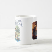 Photo Gift for Grandpa魚釣り誕生日 コーヒーマグカップ (中央)