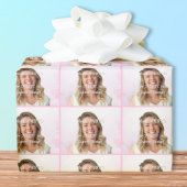 PHOTO Gift Wrapping Paper. CHANGE Background COLOR ラッピングペーパー