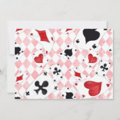 Photo Girl Alice in Wonderland誕生日茶 招待状 (裏面)