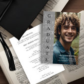  Photo Graduate Degree in Maths Invitation 招待状