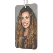 Photo Graduation Announcement Blue カーエアーフレッシュナー (左)