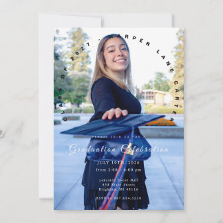 Photo Graduation Invitation, Class of 2026 招待状