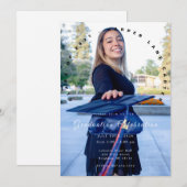 Photo Graduation Invitation, Class of 2026 招待状 (正面/裏面)