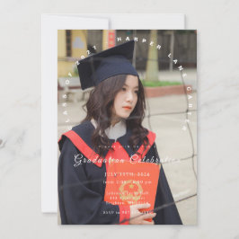 Photo Graduation Invitation, Class of 2026 招待状