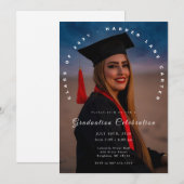 Photo Graduation Invitation, Class of 2026 招待状 (正面/裏面)