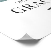 Photo Graduation Modern Graduate  ポスター (角)