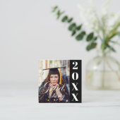 Photo Graduation Open House Invitation | Class of  エンクロージャーカード (スタンド正面)