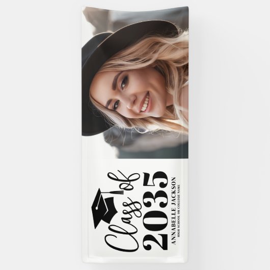 Photo Graduation Party 横断幕 (縦)