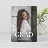 Photo Graduation Party Invite  招待状 (スタンド正面)