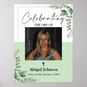 Photo Greenery祝のLife Funal Poster ポスター (正面)