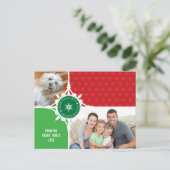 PHOTO GREETINGポストカード：：スノーフレーク解剖2 シーズンポストカード (スタンド正面)