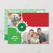 PHOTO GREETINGポストカード：：スノーフレーク解剖2 シーズンポストカード (正面/裏面)