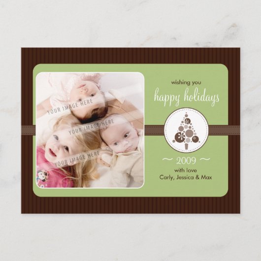 PHOTO GREETINGポストカード：：スポッモダントツリーL2 シーズンポストカード (正面)