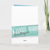 PHOTO GREETING CARD :: stripedstitch 1P シーズンカード (裏面)