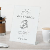 Photo Guestbook Table sign 台座サイン (インサイチュ)