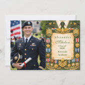 Photo Honor & Valor Graduation Party 案内状 (正面)