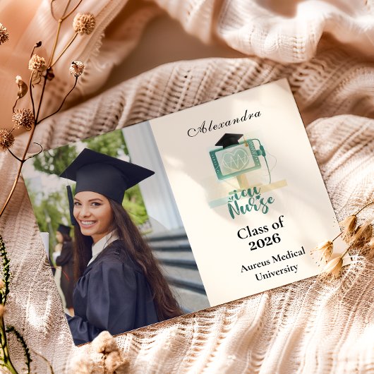  Photo ICU Nurse Graduation Party 案内状