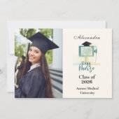  Photo ICU Nurse Graduation Party 案内状 (正面)