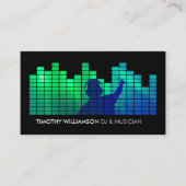 Photo II Equalizer DJの追加、ミュージシャン 名刺 (正面)