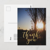 photo image card, thank you card ポストカード (正面/裏面)