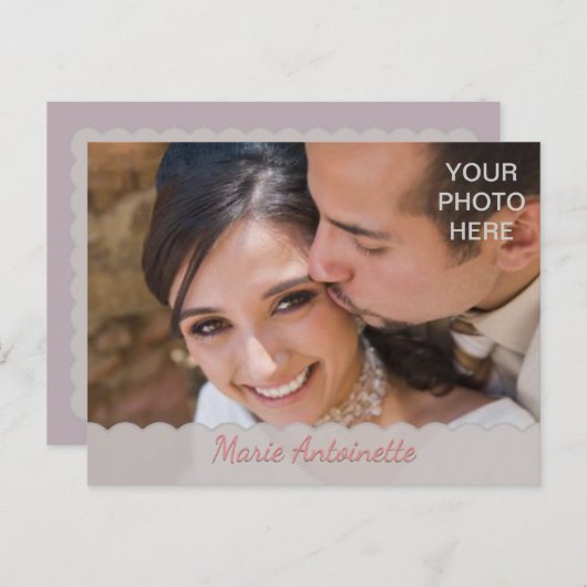 PHOTO INSERT – はがき/出欠/招待状 ポストカード (正面/裏面)