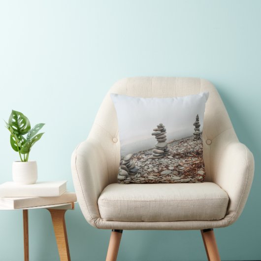 photo inukshuk クッション (椅子)