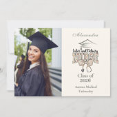  Photo Labor and Delivery Nurse Graduation Party 案内状 (正面)