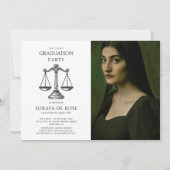 Photo Law Graduate 招待状 (正面)