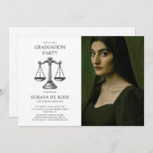 Photo Law Graduate 招待状 (正面/裏面)