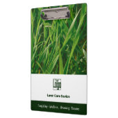 Photo Lawn Care Promotional Logo Motto QR code クリップボード (左)