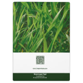 Photo Lawn Care Promotional Logo Motto QR code クリップボード (裏面)