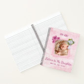 Photo Letters to my Daughter Keepsake Notebook ノートブック (内部)