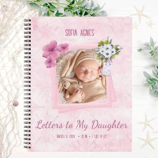 Photo Letters to my Daughter Keepsake Notebook ノートブック