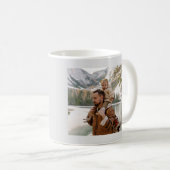 Photo Like Father Like娘の贈り物おもしろい コーヒーマグカップ (正面右)