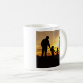 Photo Like Father Like Daughter コーヒーマグカップ (正面右)