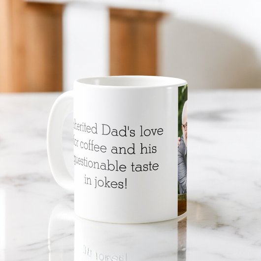 Photo Like Father Like Duture or Son コーヒーマグカップ