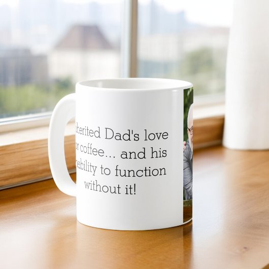 Photo Like Father Like Duture or Son コーヒーマグカップ