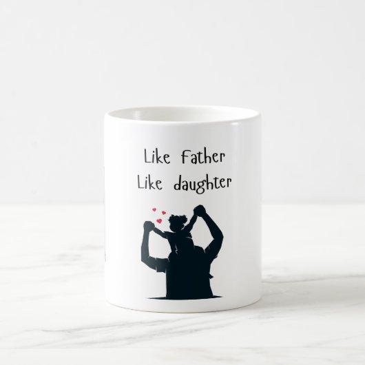 Photo Like Father/son コーヒーマグカップ (中央)