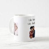 Photo Like Father/son コーヒーマグカップ (正面左)