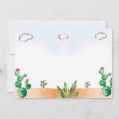 Photo Llama Birthday Invitation - Alpaca Party 招待状 (裏面)