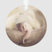 Photo Love You to the Moon and Back オーナメント (裏面)