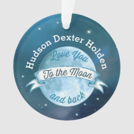 Photo Love You to the Moon and Back オーナメント