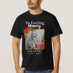 Photo Loving Memory Loss of Mother T-Shirt Tシャツ