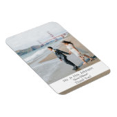 Photo Magnet Modern Thank You Magnet-Bottom Banner マグネット (右側)