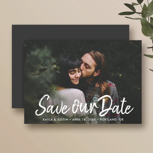 Photo Magnet Save the Date Wedding Invitation マグネット招待状