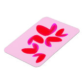 Photo magnet with Hearts マグネット (左側)