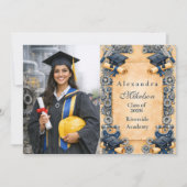 Photo Mechanical Engineering Graduation 案内状 (正面)