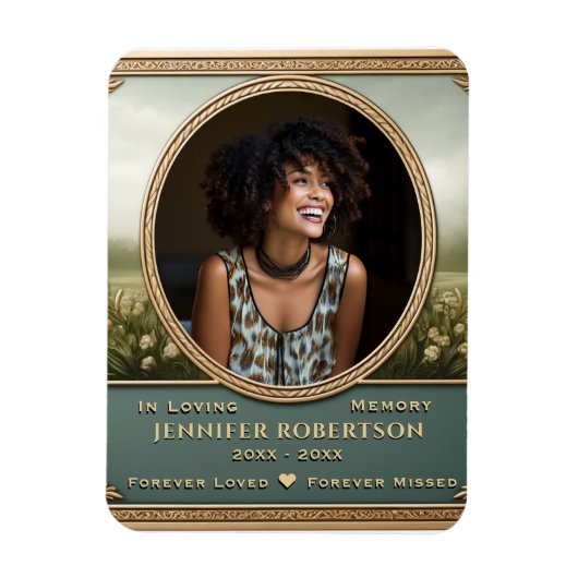 Photo Memorial マグネット (縦)